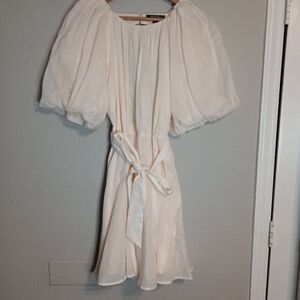 Banana Republic Ramie Open-Back Dress Event Party